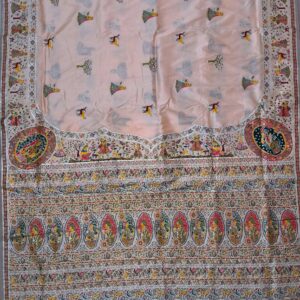 elegant kashmiri pashmina silk saree